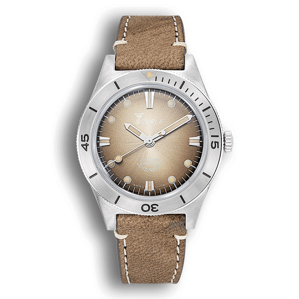 Squale Super-Squale Sunray Brown Leather