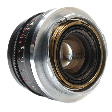 Leica 35mm f2 Summicron 8-Element Black Anodized, Red Scale 1744598