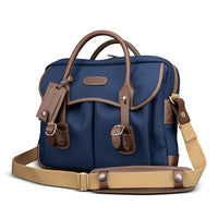 Navy Fibrenyte / Chocolate Leather