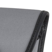 Grey Canvas / Black Leather