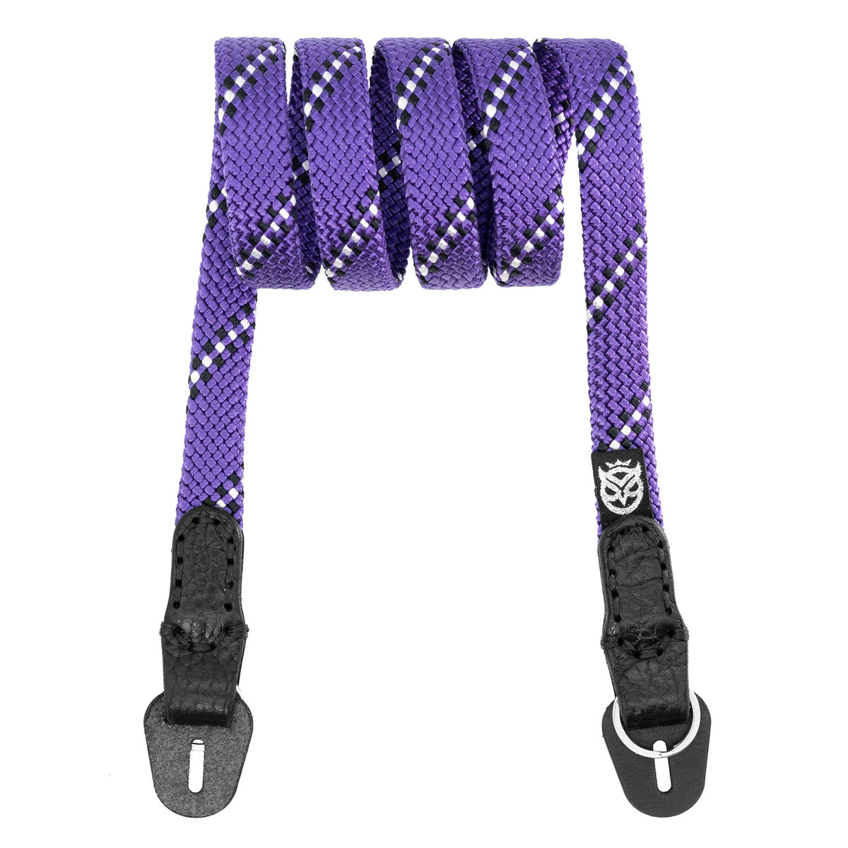 Owlkrown Flat Classic Rope Strap - Purple 45"