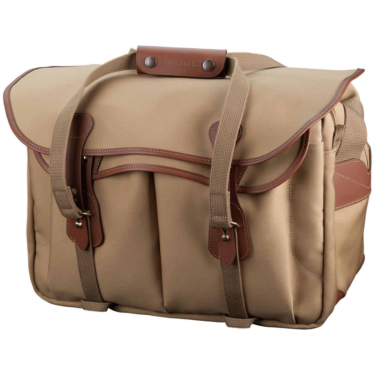 Billingham 445 Mark II Khaki Canvas / Tan Leather