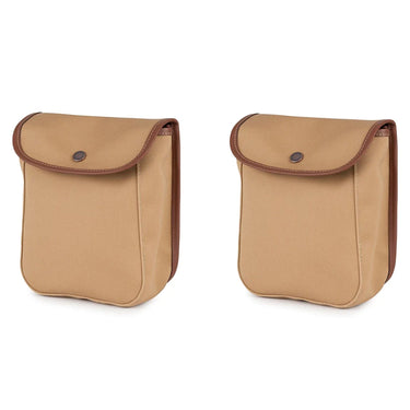 Billingham End Pockets for 550 Bag Khaki Canvas / Tan Leather