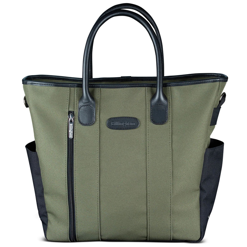 Billingham Best Boy Tote Sage Fibrenyte / Black Leather