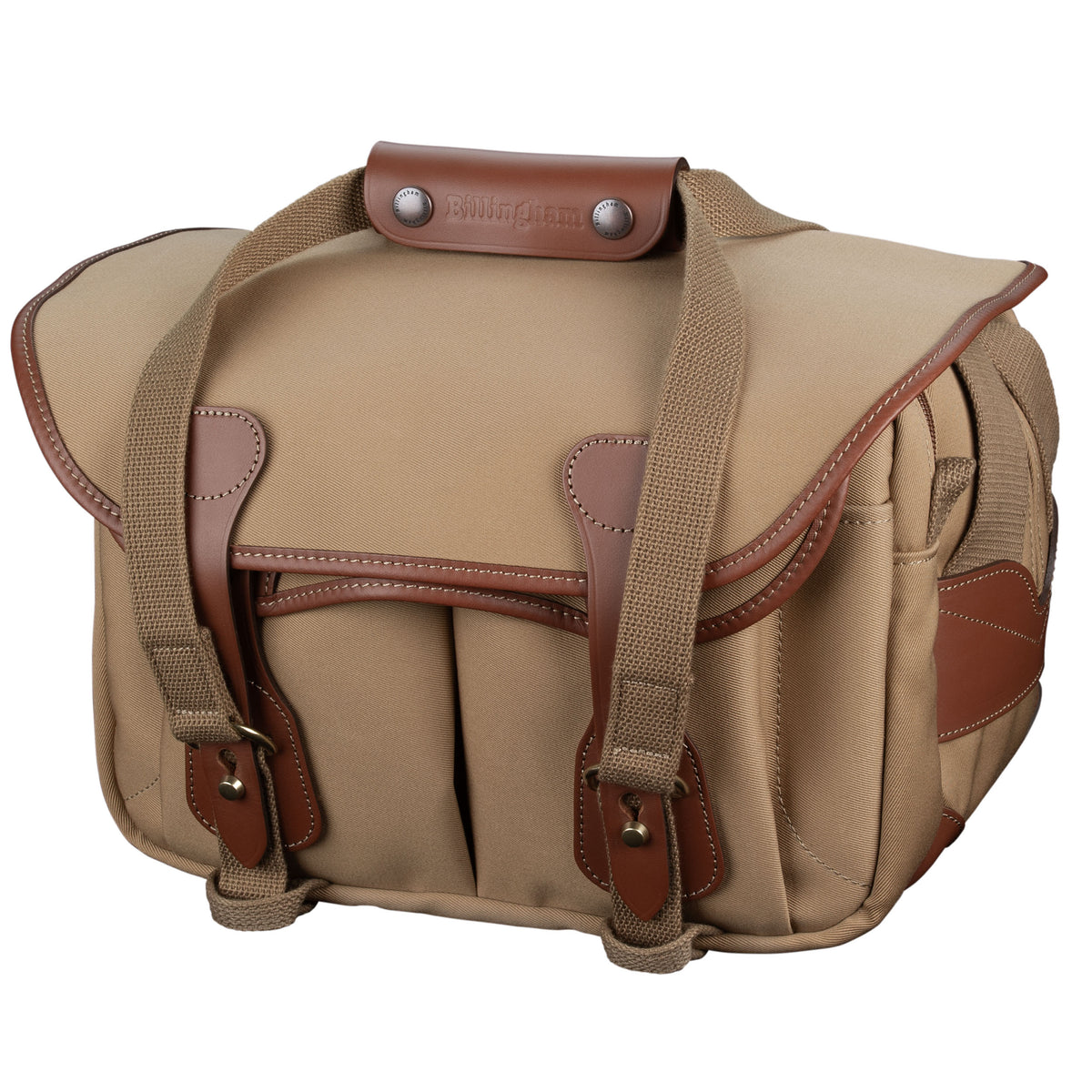 Billingham 225 Mark II Khaki Canvas / Tan Leather