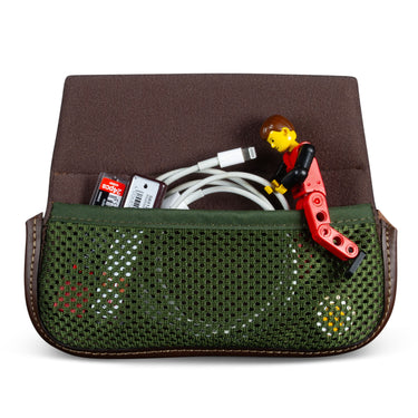 Billingham Capsule 1 Bag - Khaki FibreNyte / Chocolate Leather
