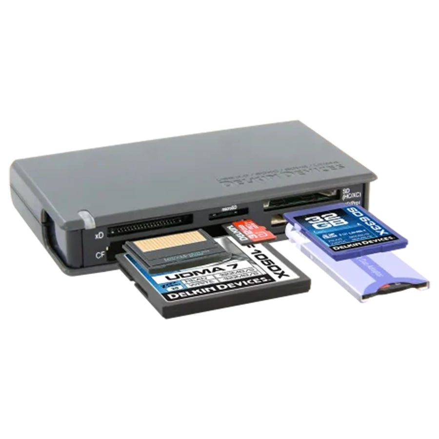 Delkin USB3.0 18-in-1 Card Reader-42
