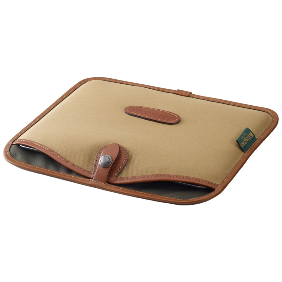Billingham Tablet Slip Khaki Canvas / Tan Leather