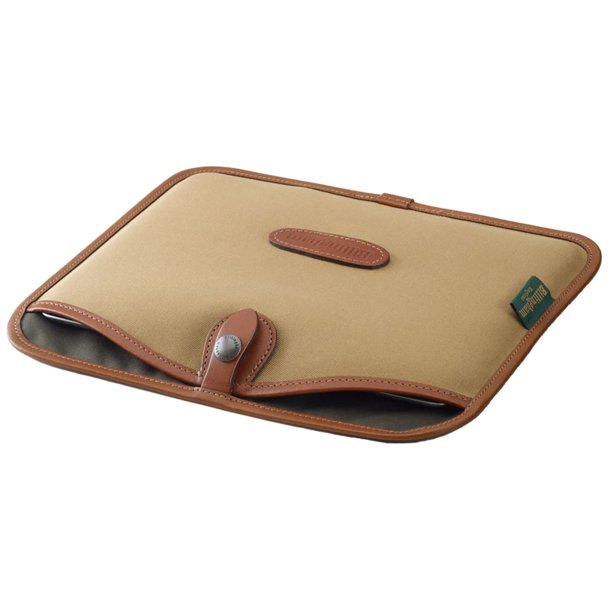 Billingham Tablet Slip Khaki Canvas / Tan Leather