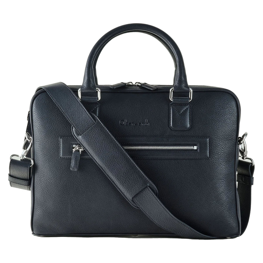 Oberwerth  Warren 1Z Soft Laptop Bag - Navy Blue