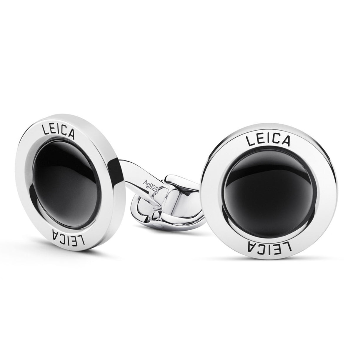 Leica Cufflinks, Camera Lens, 925 Sterling Silver