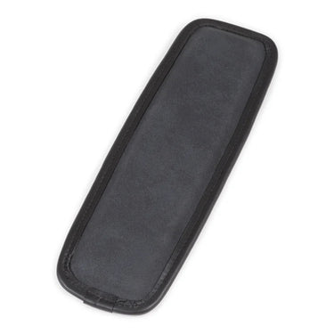 Billingham SP-50 Shoulder Pad - Black Leather / Nickel Coated Studs