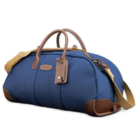 Navy Fibrenyte / Chocolate Leather