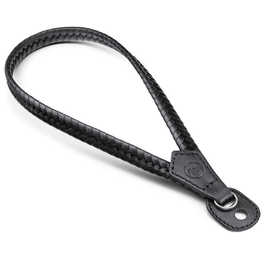 Leica Braided Leather Wrist Strap - Black