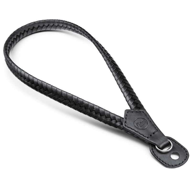 Leica Braided Leather Wrist Strap - Black