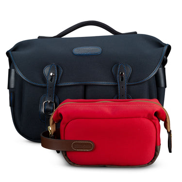 Billingham Capsule 1 Bag - Burgundy FibreNyte / Chocolate Leather