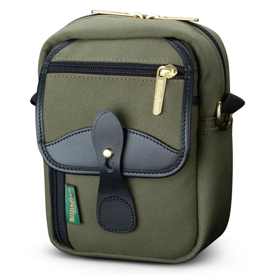 Billingham Compact Stowaway Sage Fibrenyte / Black Leather