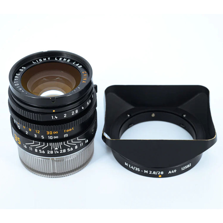 Light Lens Lab 35mm f1.4 Aspherical "11873" - Black Paint