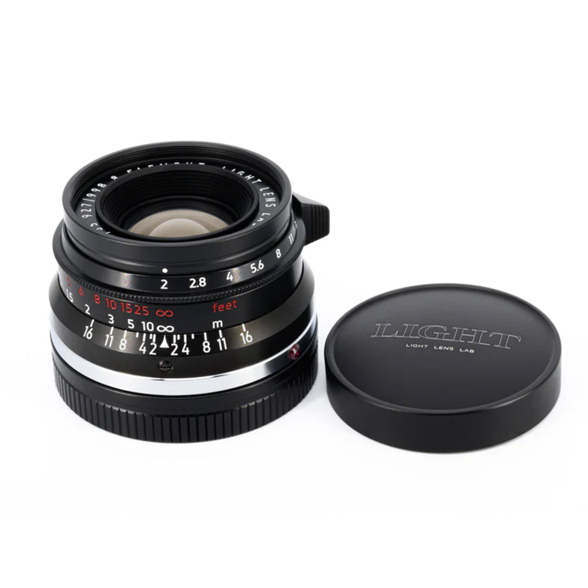Light Lens Lab 35mm f2 8-Element - Black Paint