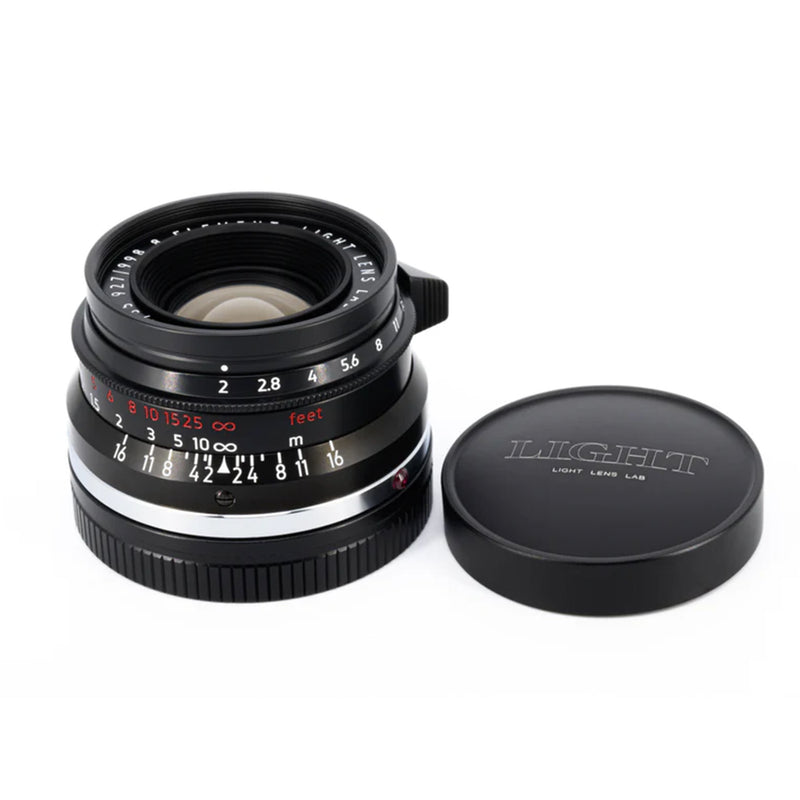 Light Lens Lab 35mm f2 8-Element - Black Paint