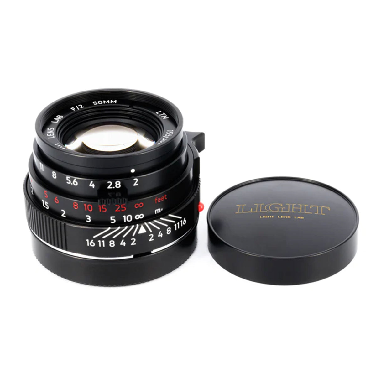Light Lens Lab 50mm f2 Elcan - Black Paint