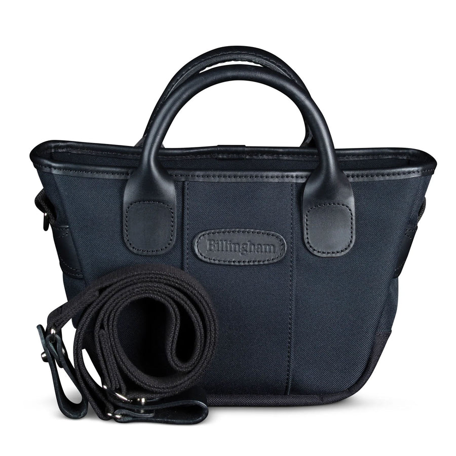 Billingham Dolly Grip Black Fibrenyte / Black Leather