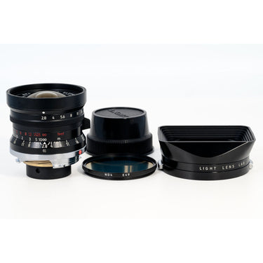 Light Lens Lab 28mm f2.8 "Nine Element" - Black Paint