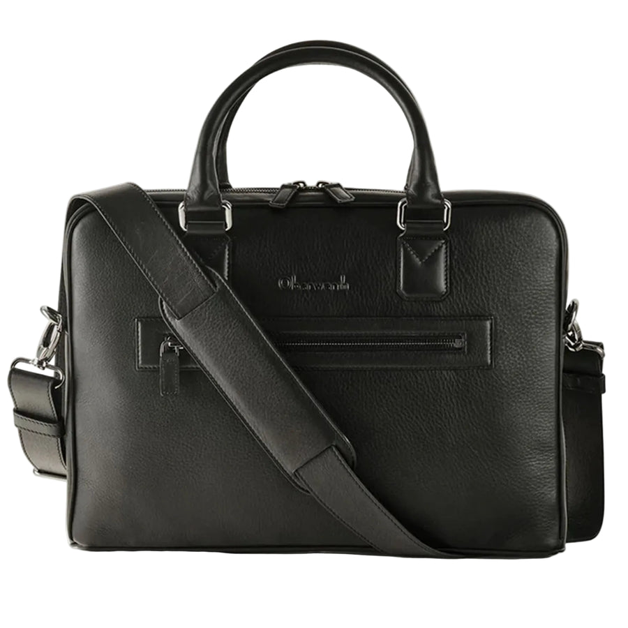 Oberwerth  Warren 1Z Soft Laptop Bag - Black