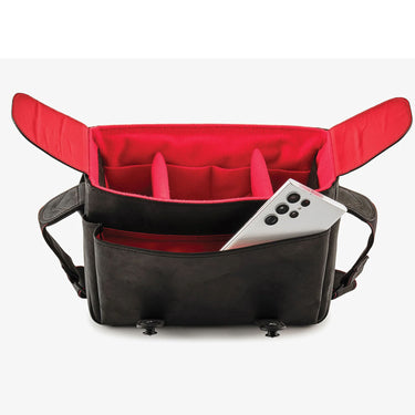 Oberwerth M-Bag Hydro Black w/ Red Insert