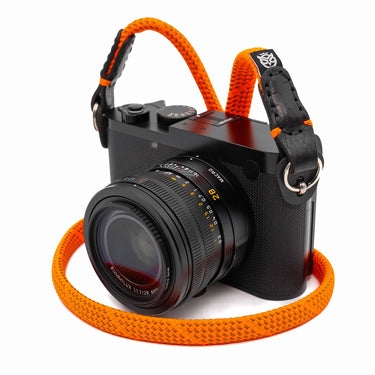 Owlkrown Flat Classic Rope Strap - Pixel Orange 45"