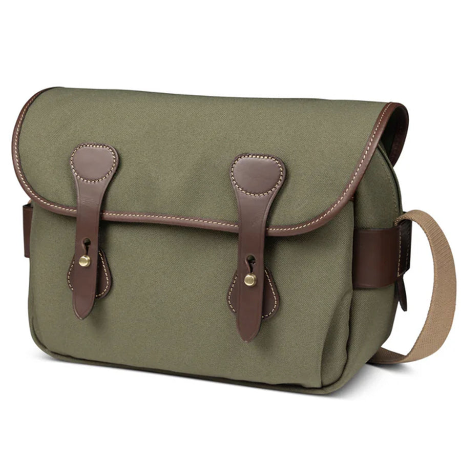 Billingham SL2 Camera Bag - Sage Fibrenyte / Chocolate Leather