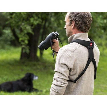 Neoprene Bino Sport Strap - Pitch Black
