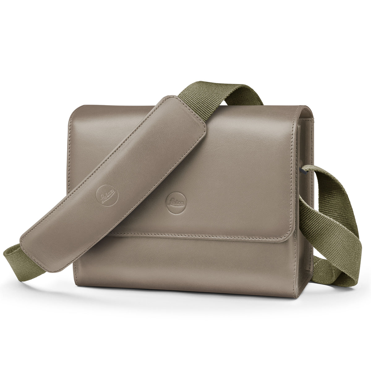 Leica M Taupe Leather  System Bag