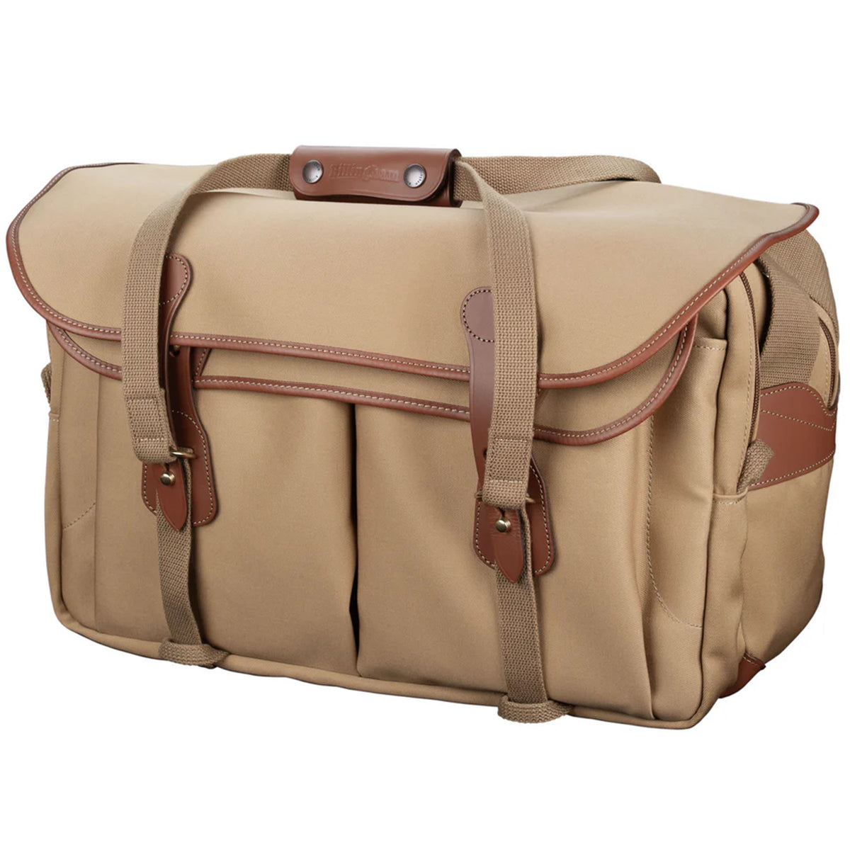 Billingham 555 Mark II Khaki Canvas / Tan Leather