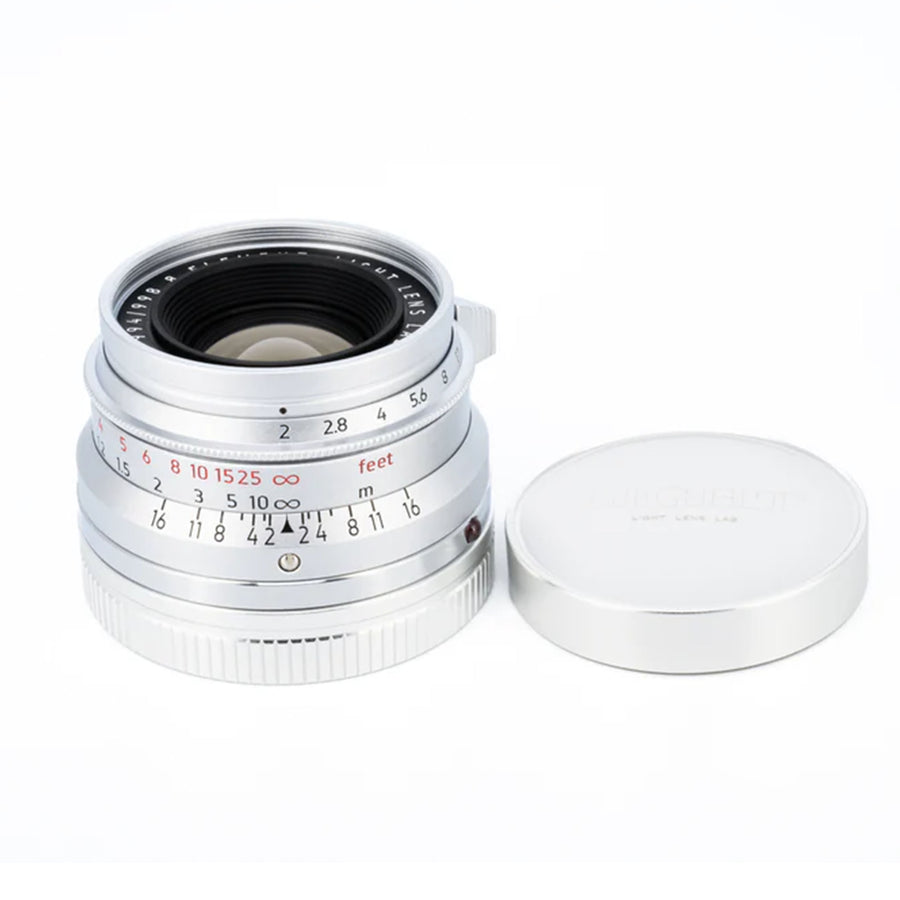Light Lens Lab 35mm f2 8-Element - Chrome
