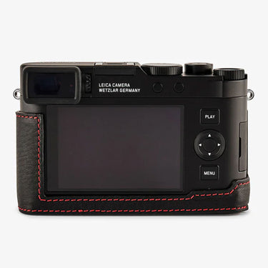 Oberwerth Leica D-Lux 8 Half Case Black/Red