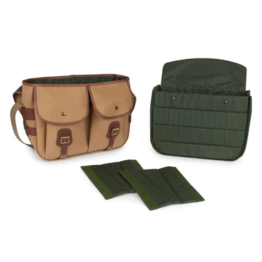 Billingham Hadley Large Pro - Sage Fibrenyte / Chocolate Leather