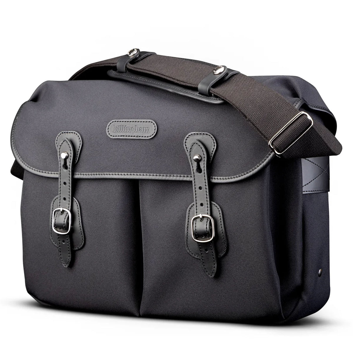 Billingham Icon Black Fibrenyte / Black Leather
