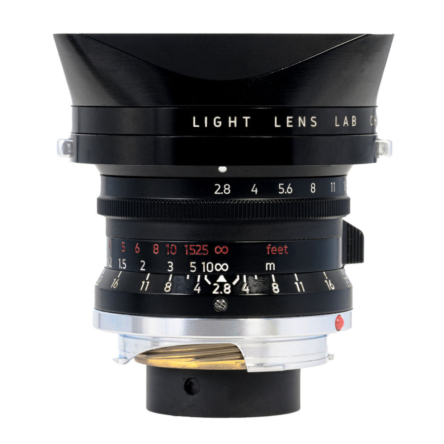 Light Lens Lab 28mm f2.8 "Nine Element" - Black Paint