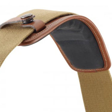 Billingham SP-50 Shoulder Pad - Tan Leather / Antique Studs