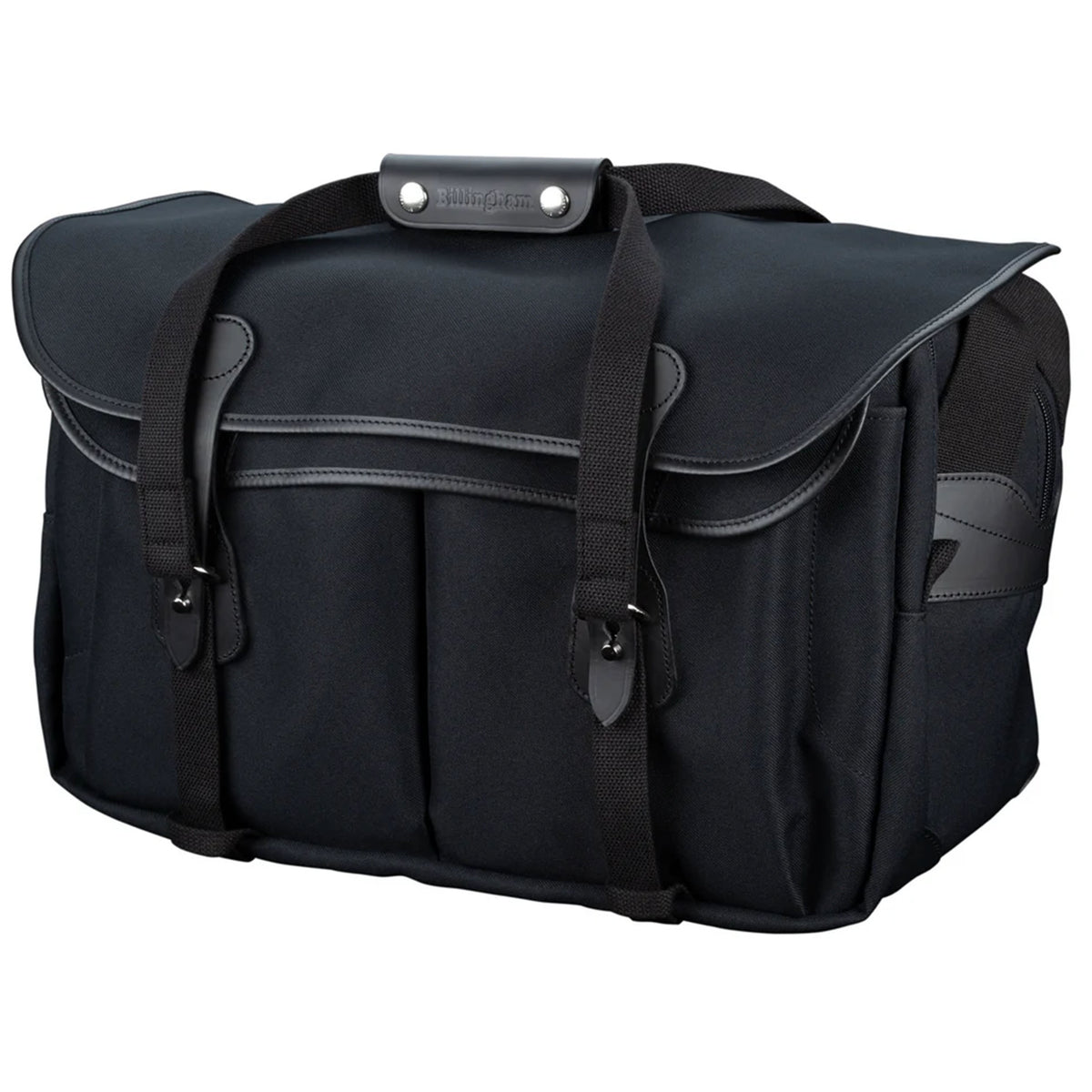 Billingham 555 Mark II Black Fibernyte / Black Leather