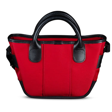 Billingham Dolly Grip Burgundy Canvas / Black Leather