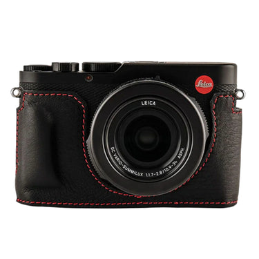 Oberwerth Leica D-Lux 8 Half Case Black/Red
