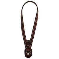 Dark Brown / Beige Stitching