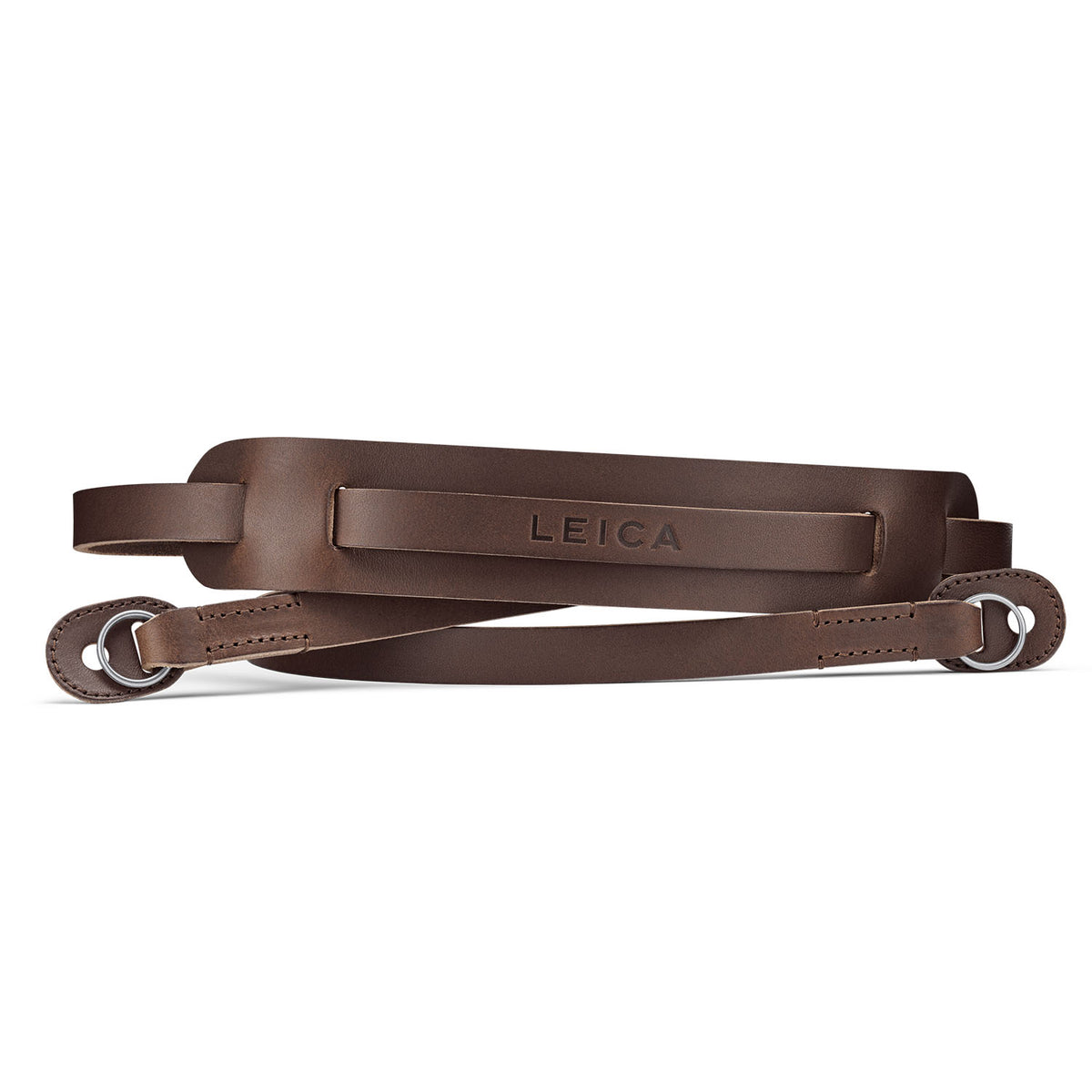 Leica Carrying Strap with Shoulder Pad - Dark Brown