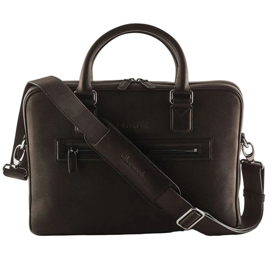 Oberwerth  Warren 1Z Luxury Laptop Bag - Black