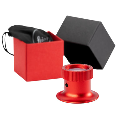Leica ELW Watchmaker Magnifier 3,3x, red