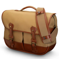 Khaki Canvas / Tan Leather (Olive Lining) 