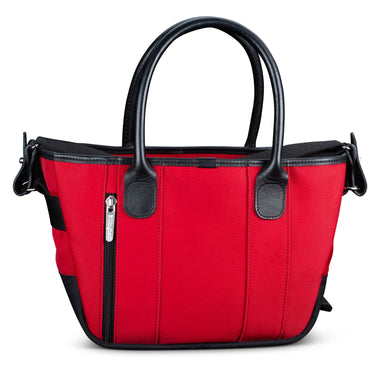 Billingham Key Grip Burgundy Canvas / Black Leather