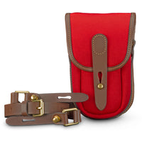 Burgundy Canvas / Chocolate Leather (Chocolate Lining)